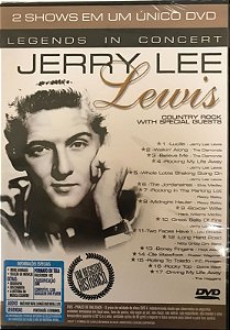 DVD - Jerry Lee Lewis / Tammy Wynette (2 shows em um único DVD)  LACRADO
