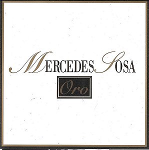 CD - Mercedes Sosa – Oro ( importado - Argentina )