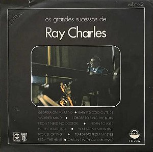 LP - Ray Charles – Os Grandes Sucessos Volume 2