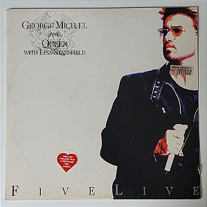 LP - George Michael And Queen With Lisa Stansfield – Five Live