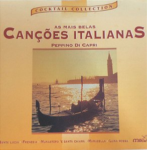 CD - Peppino Di Capri - As Mais Belas Canções Italiana