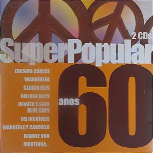 CD - Super Popular - Anos 60 ( Vários Artistas ) DUPLO