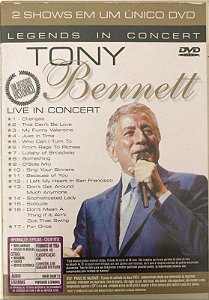 DVD - Tony Bennett - 2 Shows Em Um Único DVD