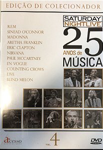 DVD - 25 ANOS DE MÚSICA VOL 4