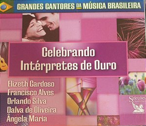 CD BOX - Celebrando Intérpretes de Ouro - Grandes Cantores da Música Brasileira ( Vários Artistas )