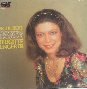 LP - Schubert / Brigitte Engerer – Mélodie Hongroise / Klavierstücke D.946 / Impromptus Op. 90 ( Lacrado )