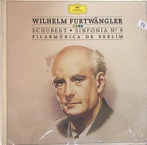 LP - Wilhelm Furtwangler, Schubert / Symphonie NO.9 - Filaemônica de Berlim ( LACRADO )
