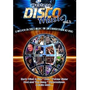 DVD - Festa da Disco Music - Vol 2 ( Vários Artistas )