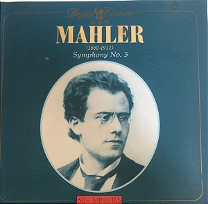 CD - GUSTAV MAHLER - SYMPHONY NO 5