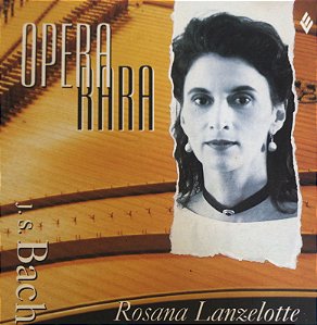 CD - ROSANA LANZELOTTE - J.S. BACH