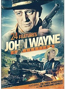 DVD QUÁDRUPLO - 24 Features - John Wayne - Collection
