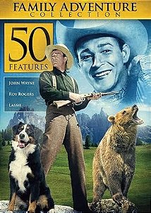 DVD DUPLO - 50 Feature  - Family Adventure Collection