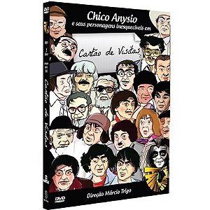 DVD - Chico Anysio - Personagens Inesquecíveis Em Cartão De Visitas