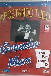 DVD - Apostando Tudo - Groucho Marx - Volume 5