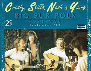 CD BOX ( DUPLO ) - Crosby, Stills, Nash & Young – Big Sur Folk Festival September '69 ( Importado )