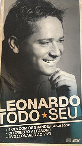 BOX - 5 CD + 1 DVD  - Leonardo – Todo Seu