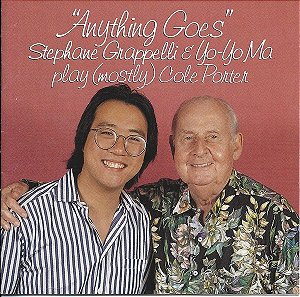 CD - Stephane Grappelli & Yo-Yo Ma – "Anything Goes" ( Importado )