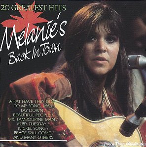 CD - Melanie – Melanie's Back In Town (20 Greatest Hits) ( IMP )