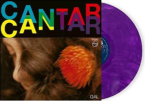 LP - Gal Costa – Cantar ( novo / lacrado ) - Vinil Violeta Opaco