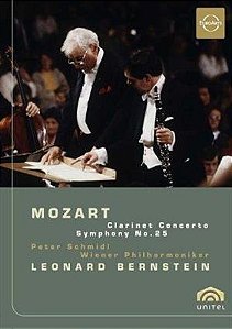 DVD - MOZART: CLARINET CONCERTO (SYMPHONY Nº 25)