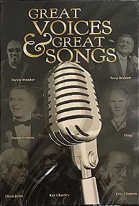 DVD -  Great Voices & Great Songs ( Vários Artistas )