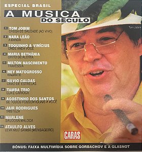 CD - Coleção A Música do Século CARAS Especial Brasil - Volume 15 (Vários Artistas)