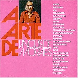 CD - Vinícius De Moraes - A Arte De Vinícius De Moraes