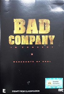 DVD - BAD COMPANY: IN CONCERT - MERCHANTS OF COOL