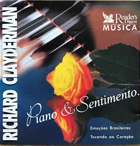 CD - Richard Clayderman - Piano & Sentimento - 1 e 2
