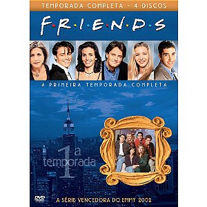 DVD - Friends - Primeira Temporada Completa. (BOX 4 DVDS)