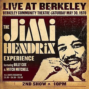 CD - The Jimi Hendrix Experience ‎– Live At Berkeley