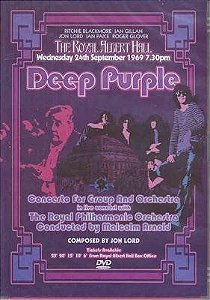 DVD - DEEP PURPLE - CONCERTO FOR GROUP AND ORCHESTRA