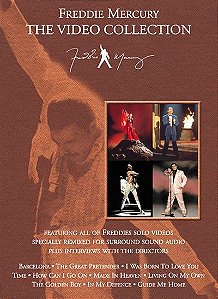 DVD -  FREDDIE MERCURY: THE VIDEO COLLECTION