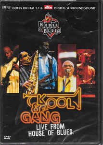 DVD - KOOL & THE GANG LIVE FROM HOUSE OF BLUES