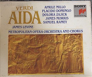 CD BOX - Verdi Aida / Aprile Millo, Placido Domingo, Dolora Zajick, James Morris, Samuel Ramey (3 cds)