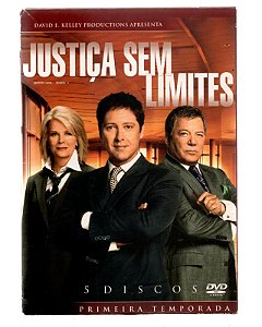 DVD BOX - JUSTIÇA SEM LIMITE / Primeira Temporada  (5 DVDS)
