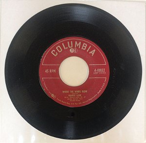 compacto  - Frankie Laine - Where the winds blow / Te Amo (Importado U.S.A)