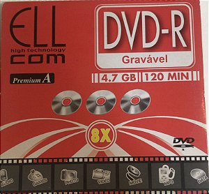 DVD - R/ Novo - Gravável ( digipak )