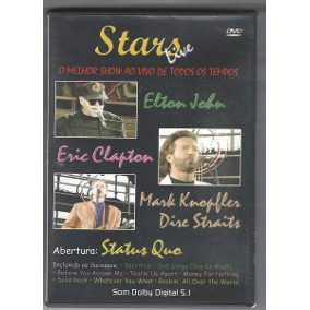 DVD - Stars Live - O Melhor Show Ao Vivo De Todos Os Tempos (Vários Artistas)