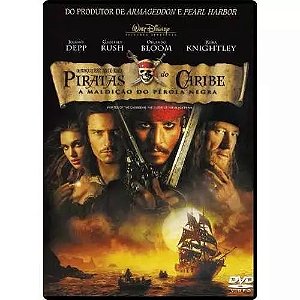 DVD DUPLO - Piratas das Caraíbas: A Maldição do Pérola Negra