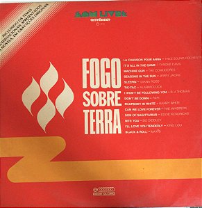 LP – Fogo Sobre Terra (Internacional) ( Vários Artistas )