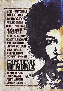 DVD - Experience Hendrix ( Vários Artistas ) ( lacrado )