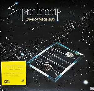 LP - SUPERTRAMP - CRIME OF THE CENTURY (40TH ANNIVERSARY / BACK TO BLACK) (Novo - Lacrado) ( IMP - Rep. Tcheca )