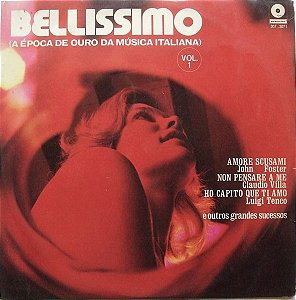LP - Belíssimo (A Época De Ouro Da Música Italiana) Vol. 1 ( Vários Artistas )