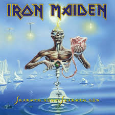 LP - Iron Maiden – Seventh Son Of A Seventh Son ( IMP - EUROPA ) - LACRADO