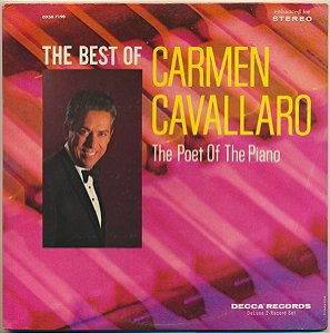 LP - Carmen Cavallaro – The Best Of Carmen Cavallaro ( C/ encarte) ( duplo )