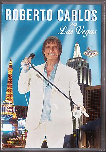 DVD - Roberto Carlos – Roberto Carlos Em Las Vegas ( C/ encarte )