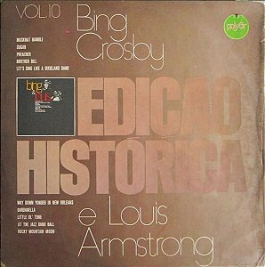 LP - Bing Crosby E Louis Armstrong – Bing & Louis