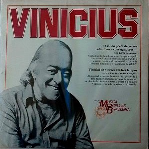 LP - Various ‎– História Da Música Popular Brasileira - Vinicius de Moraes