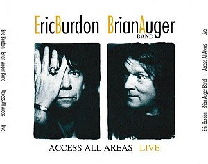 CD - Eric Burdon Brian Auger Band ‎– Access All Areas Live 2 DISCOS - IMP